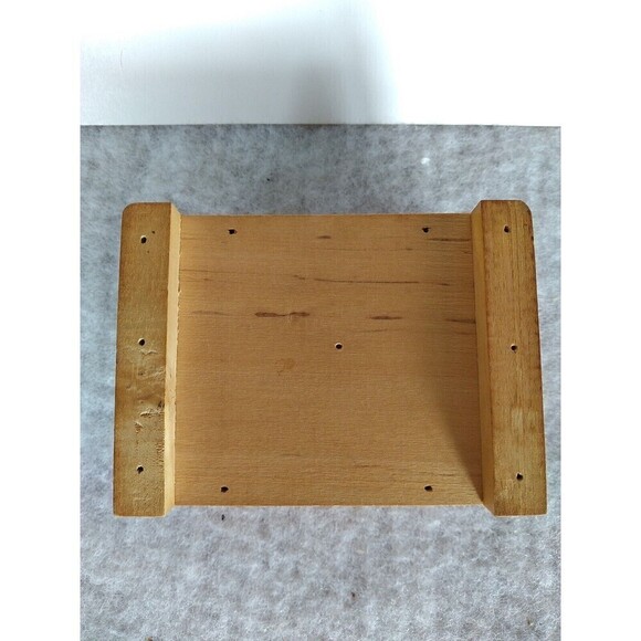 Vintage 1950s Cedar Diary Trinket Keepsake Box Coney Island  Souvenir 3.5x3 x2 - Picture 5 of 6